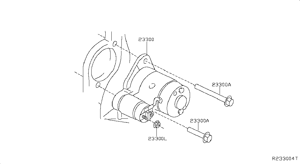 Стартер в сборе для Ниссан Мурано 2014-2018