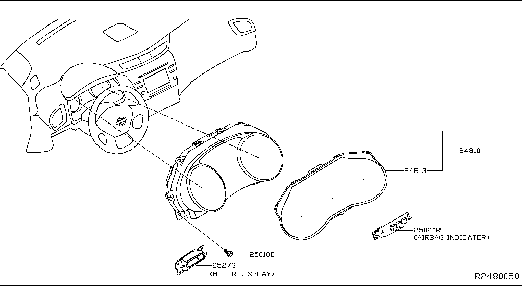Щиток приборов для Ниссан Мурано 2014-2018