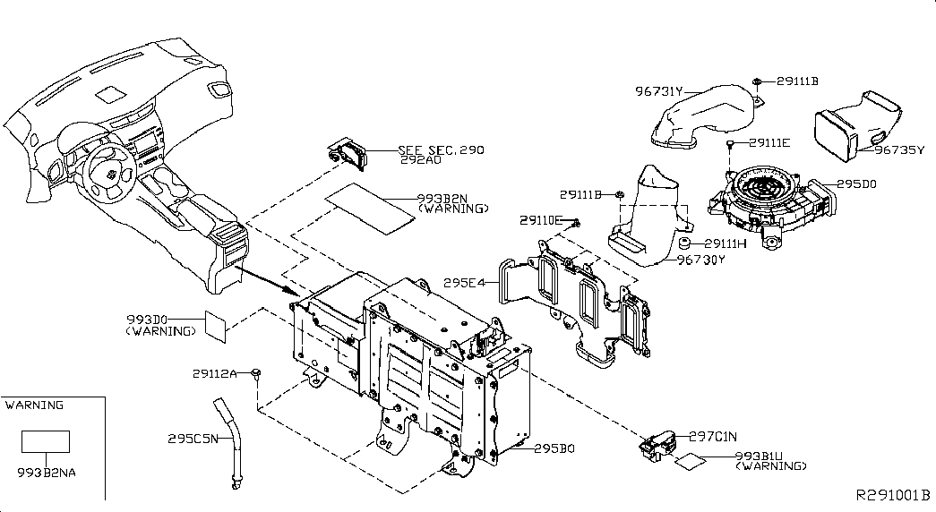 Аккумуляторная литиевая батарея для Ниссан Мурано 2014-2018