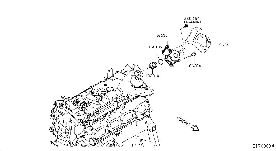 Топливный насос высокого давления для Ниссан Х-Трейл 2013-2018