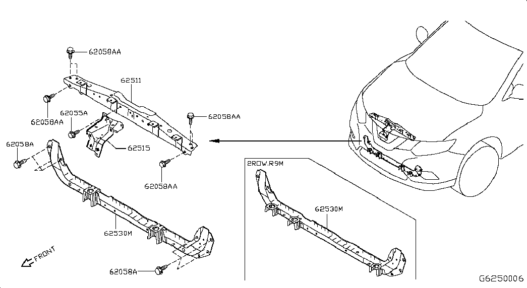 Панель передняя-телевизор для Ниссан Х-Трейл 2013-2018