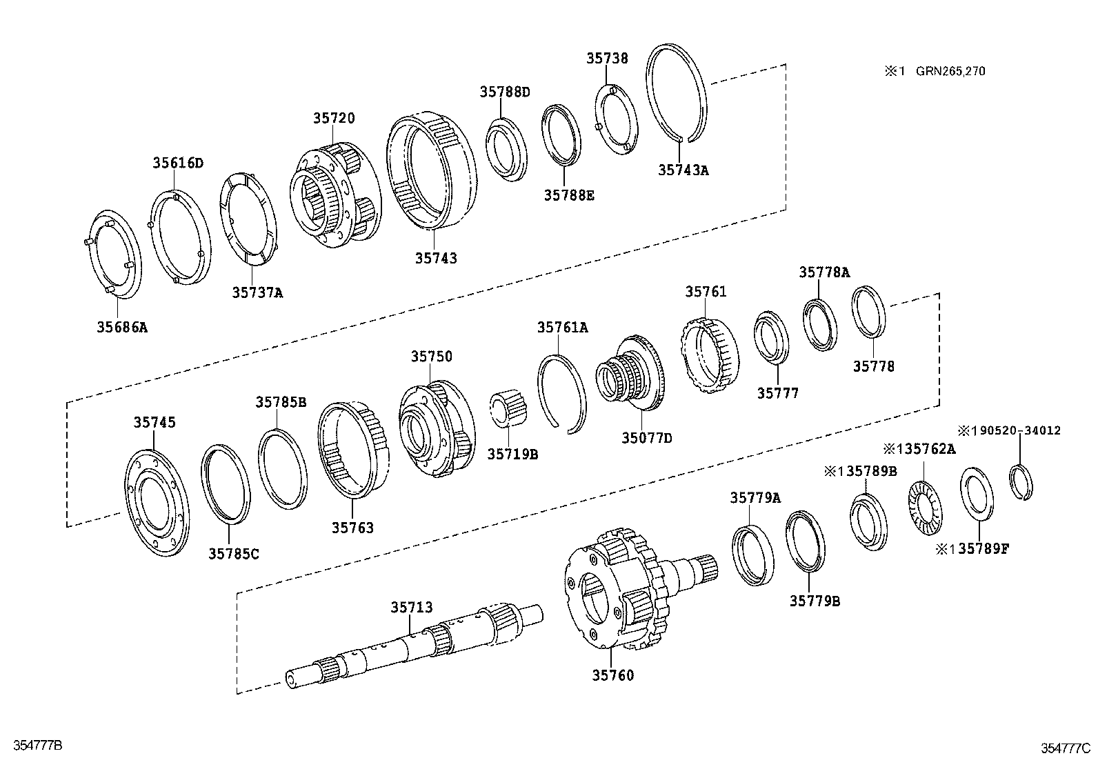 Муфта АКПП для Тойота Такома 2004-2011