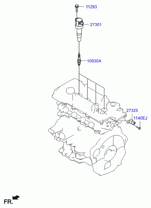 Свеча зажигания для Хендай i40 2011-2015