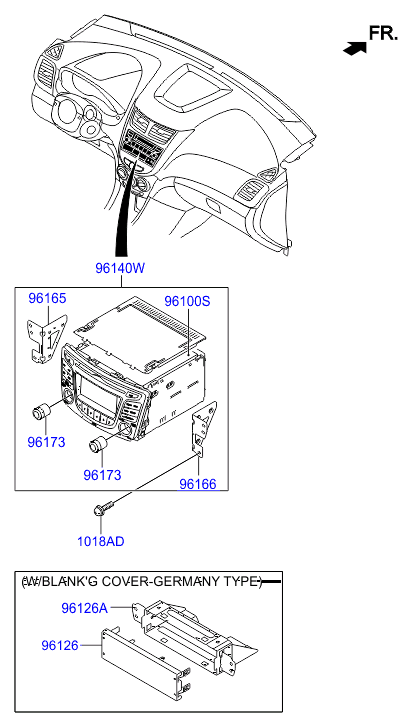 Авто-магнитола для Хендай Солярис 2014-2017