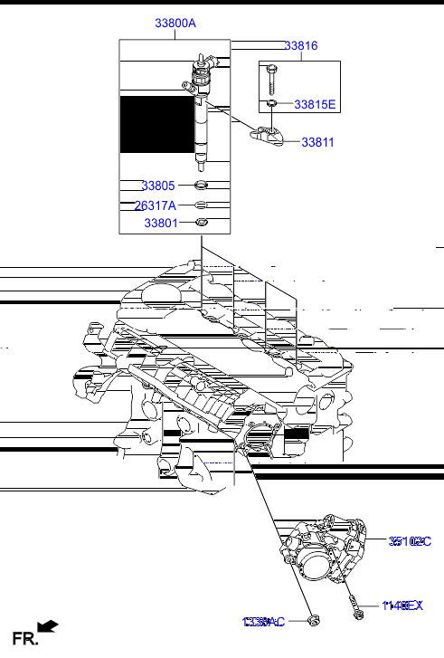 Дроссельная заслонка для Хендай i40 2015-2018