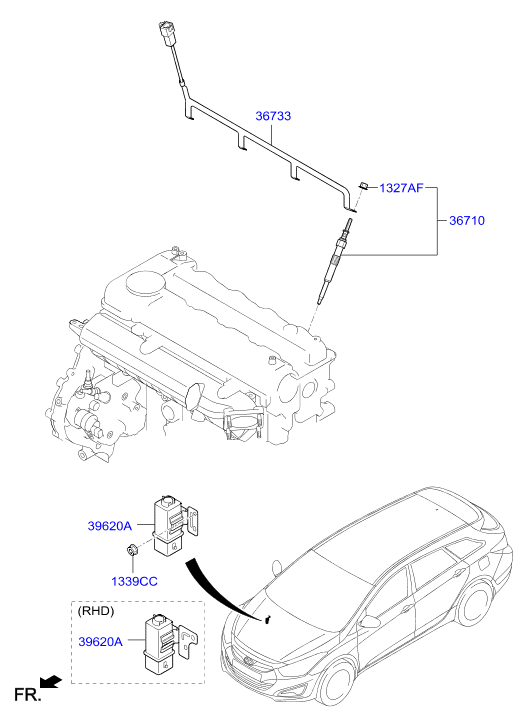 Катушка зажигания для Хендай i40 2015-2018