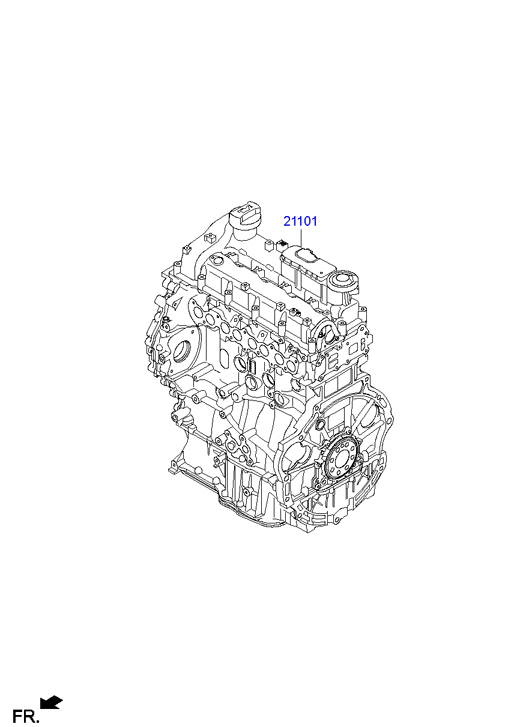 Двигатель для Хендай ix35 2010-2013