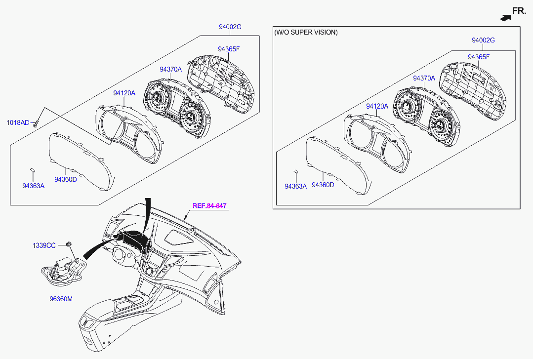 Щиток приборов для Хендай i40 2011-2015