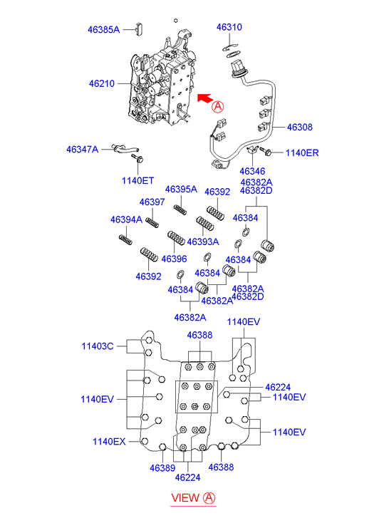 Гибро-блок АКПП для Хендай Соната 2001-2012