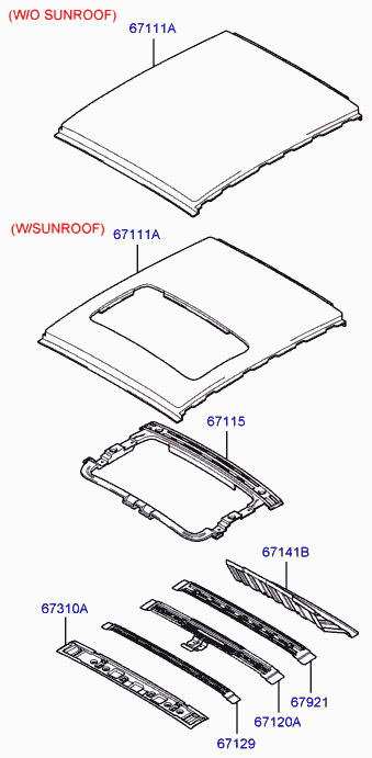 Крыша для Хендай Гетц 2002-2005
