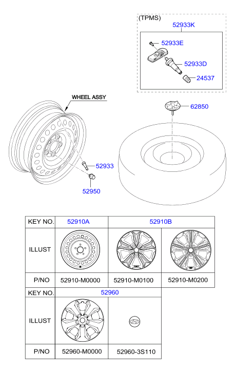 Диск колёсный для Хендай Крета 2016-2018
