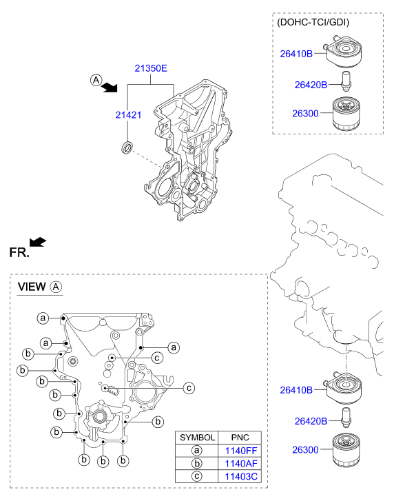 Радиатор масляный для Hyundai Tucson 2015-2018
