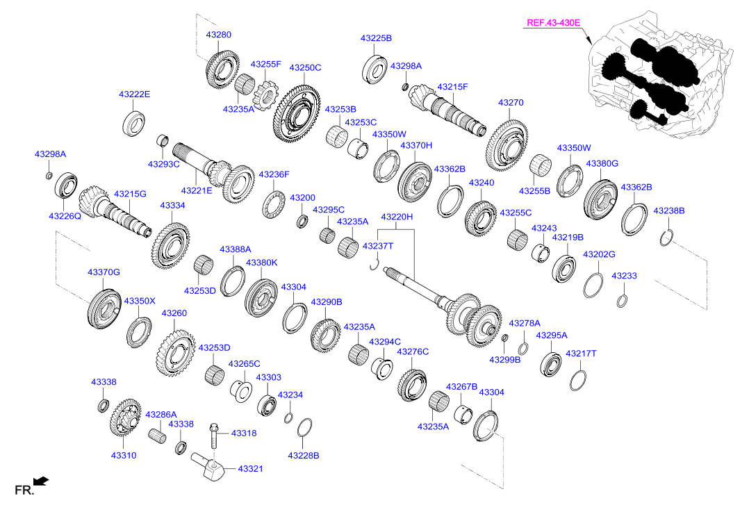 Муфта АКПП для Hyundai Tucson 2015-2018