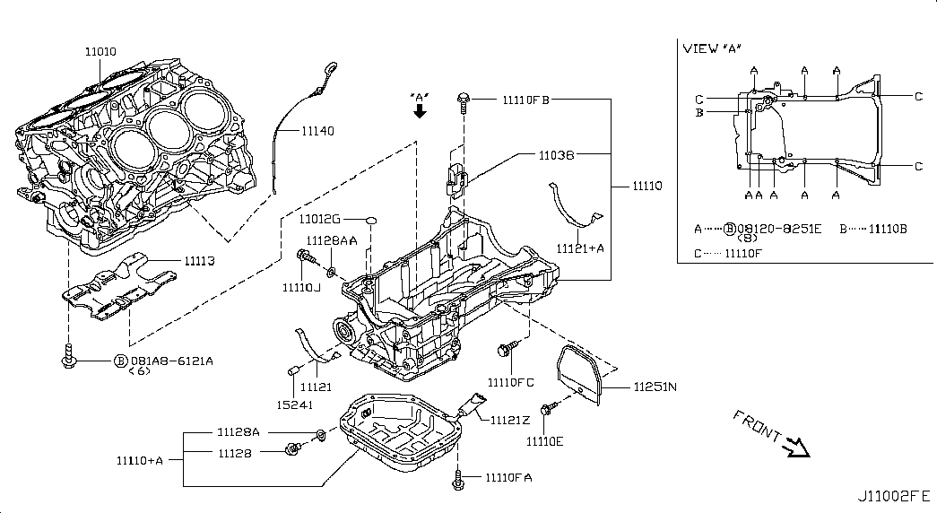 Поддон масляный для Ниссан Патфайндер 2012-2017