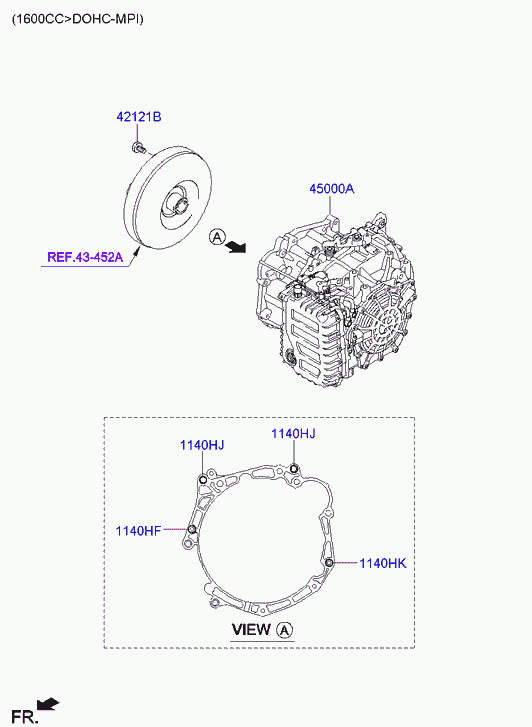 АКПП для Хендай Элантра 2010-2014