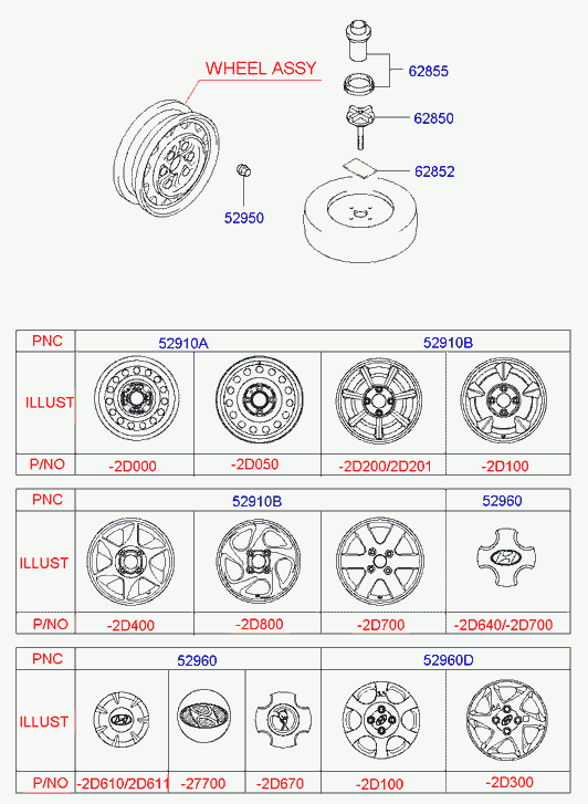 Диск литой для Хендай Элантра 2003-2010