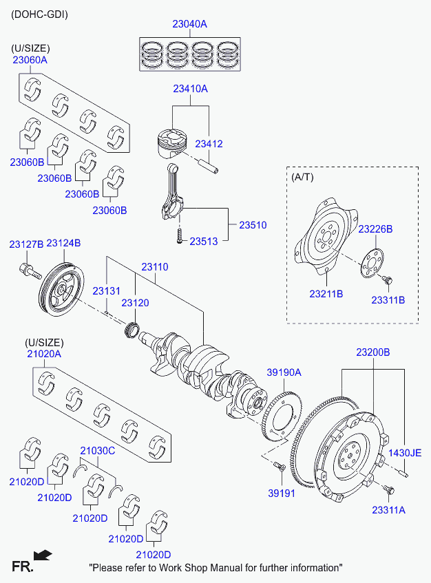 Шкив коленвала для Киа Соул 2011-2014