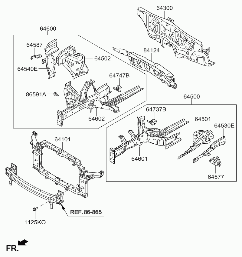 Панель передняя, телевизор для Киа Соул 2011-2014