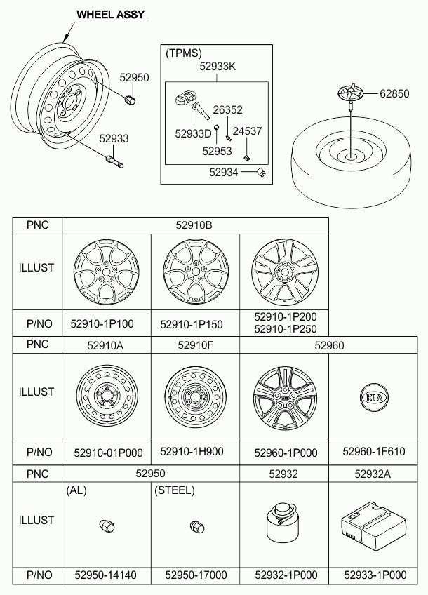 Диск литой для Киа Венга 2009-2014