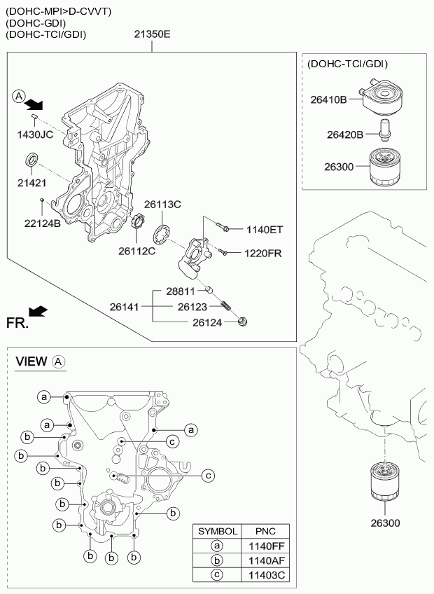 Охладитель масла масла для Киа Сид 2012-2015