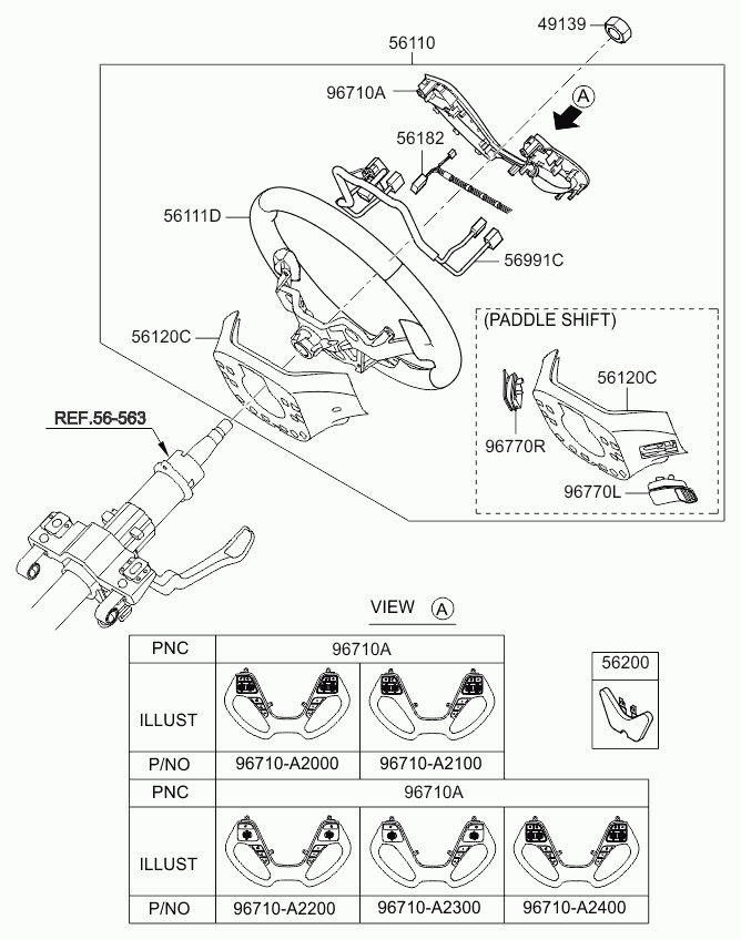 Руль для Киа Сид 2012-2015