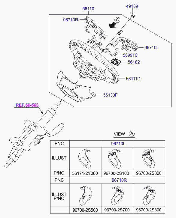 Руль для Киа Сид 2015-2018