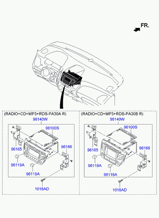 Головное устройство, магнитола для Киа Сид 2015-2018